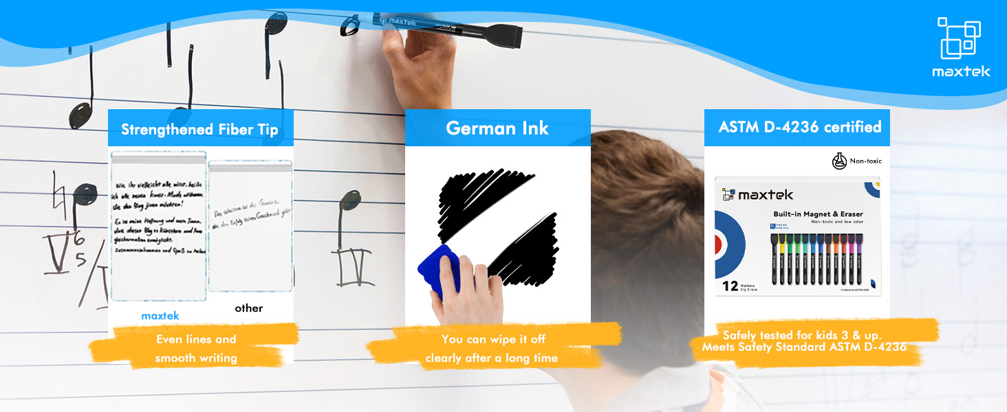 12 dry erase markers