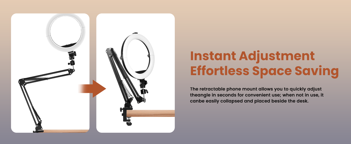 ring light with stand