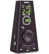 AUPHY Digital Metronome Electronic Metronome, Small Size, Colour LED Screen, Precise Beat, Easy a...