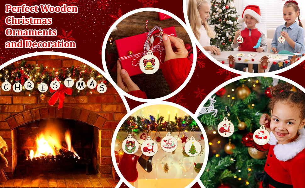 perfect wooden Christmas ornaments and decoration