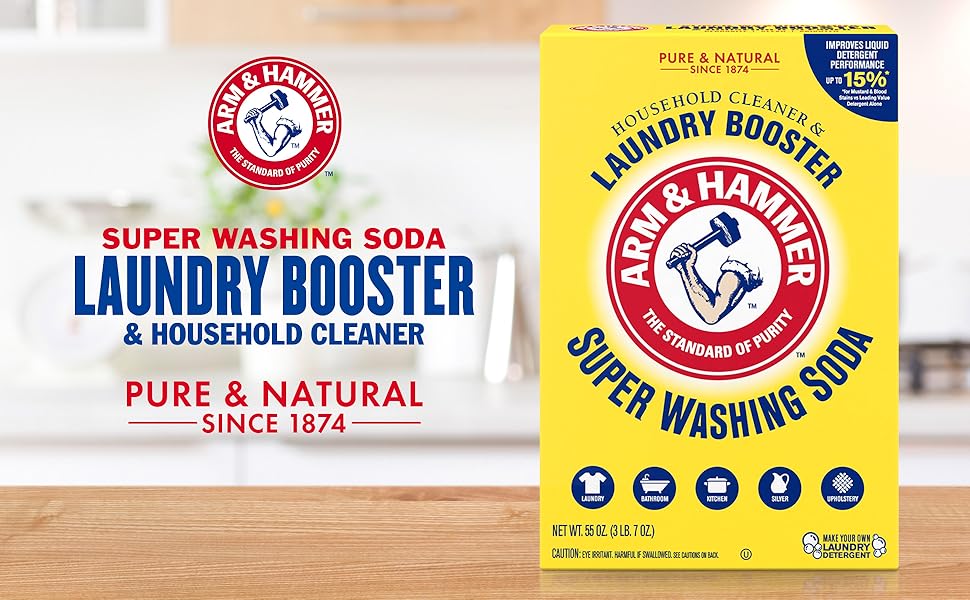 Super Washing Soda Laundry Booster &amp; Household Cleaner