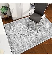 chakme Office Chair Mat for Hardwood Floor, 60"x45" Desk Chair Mat for ?Low Pile Carpet, Easy Gli...