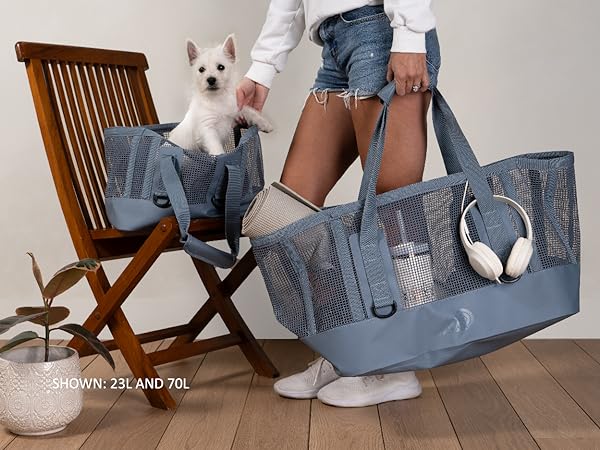 MISSION CASSI Gear Tote 23L and 70L