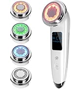 Face Massager Electric Face Lifting 4 in 1 Facial Massager Anti Aging Skin Tightening Firming Ski...