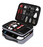 Cord Organizer Bag, Travel Universal Cable Organizer Case Durable Accessories Pouch with Handle, ...