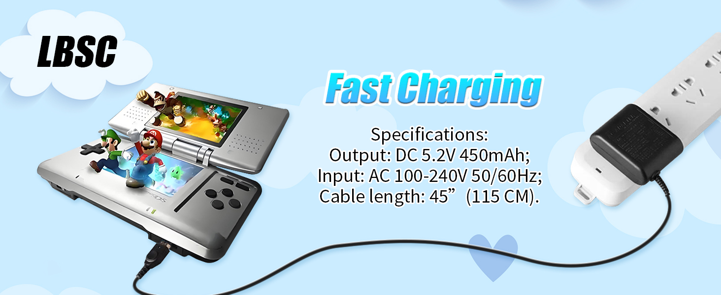 fast charging AC DC cable