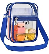 USPECLARE Clear Purse for Stadium Events Clear Messenger Bag for Men and Women