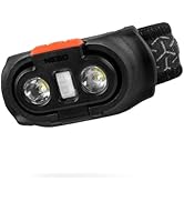 NEBO Einstein Powerful 1000 Lumen Headlamp with Flexpower, Compact Low-Profile Headlamp with 5 Li...