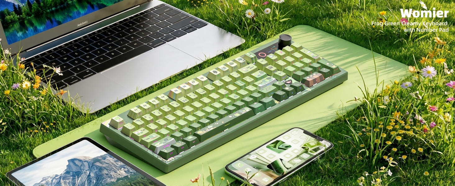 96% Wireless Mechanical Gaming Keyboard