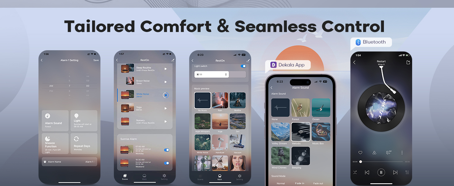 Dekala RESTON SUNRISE ALARM CLOCK6