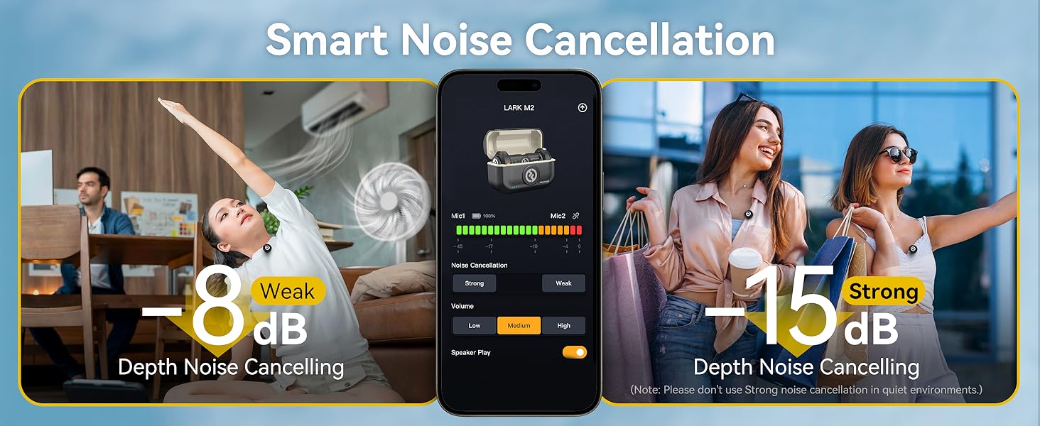 Hollyland Lark M2 wireless lavalier microphone