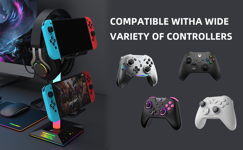 rgb headset stand
