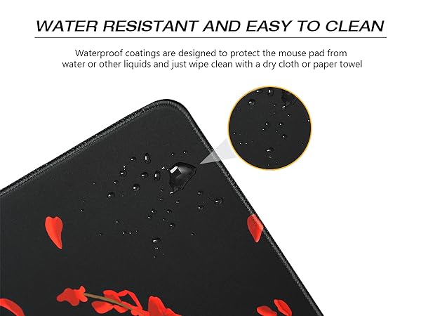 water resistant mouse pad