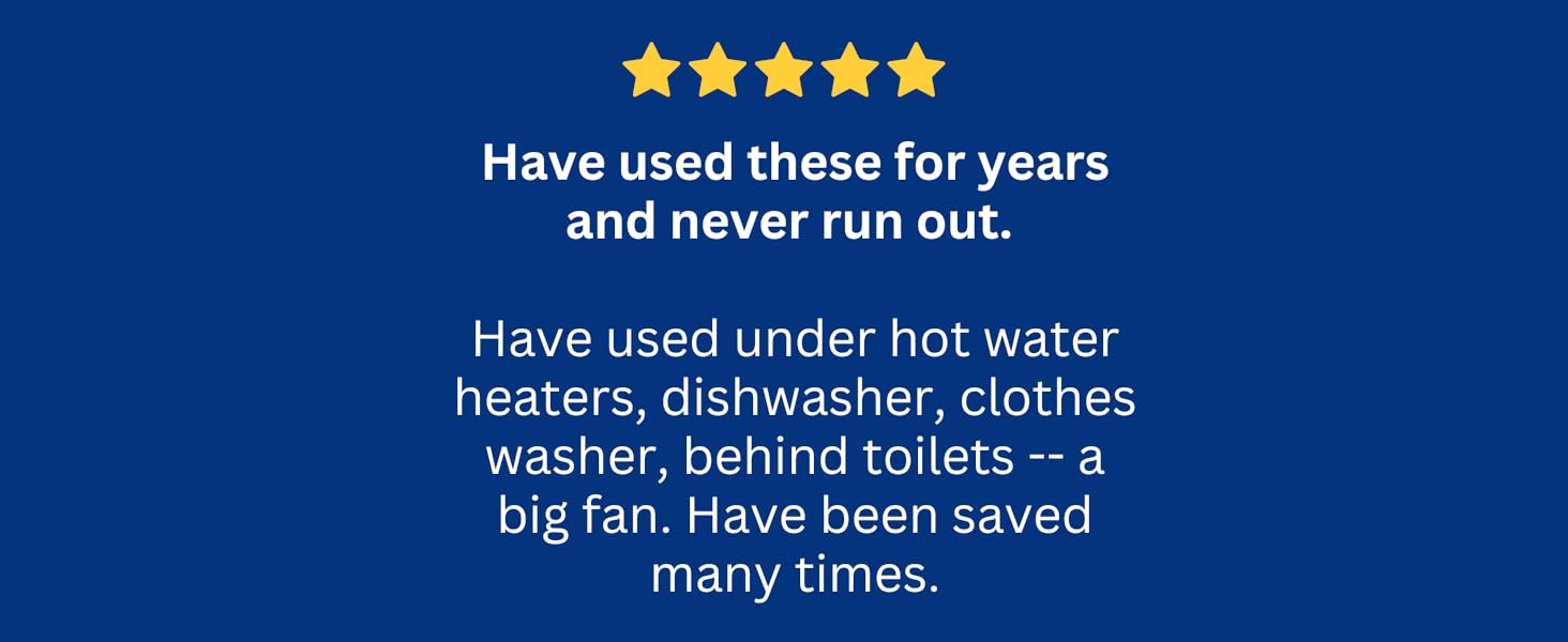 Flood Buzz water leak alarms