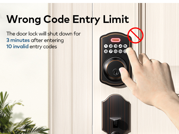 front door lock set