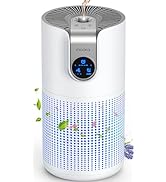 Air Purifiers for Home Large Room Up to 1500ft² with Aromatherapy, MOOKA HEPA Air Purifier for Be...