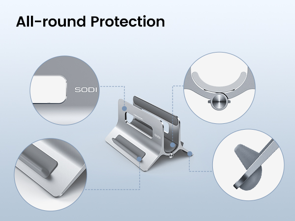 vertical laptop stand