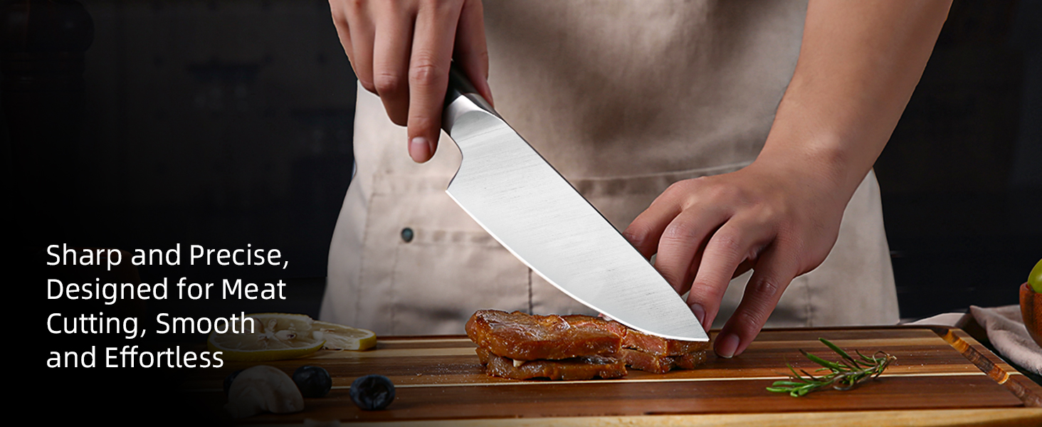 5 Pieces Kitchen Knife Set 