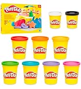 Play-Doh 9 Pack Favorite Color Set, Assorted Colors, 2 &amp; 4 Ounce Modeling Compound Cans, Kids Art...