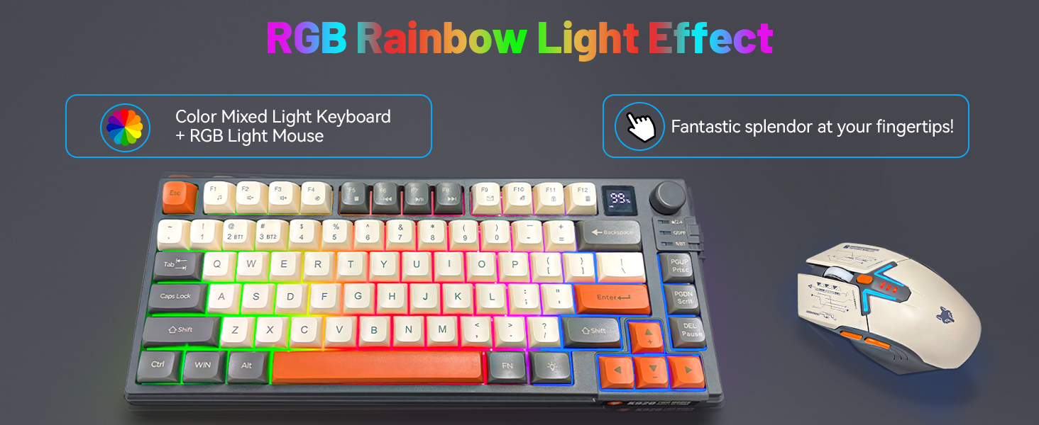 rgb keyboard and mouse