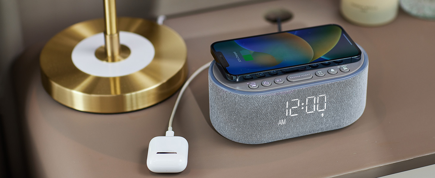 alarm clock charger for iphone
