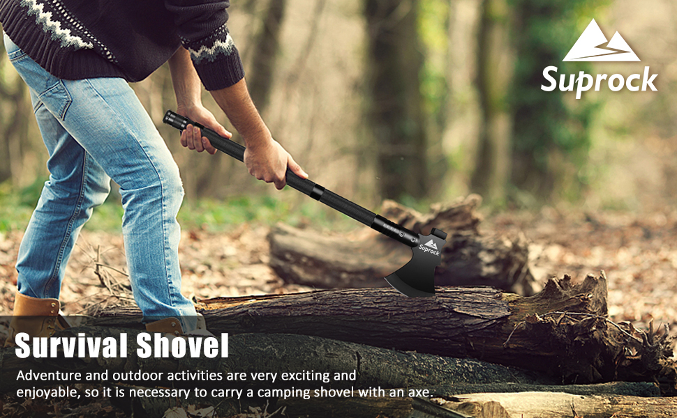 Suprock Survival Shovel Tactical Shovel Enhanced Edition
