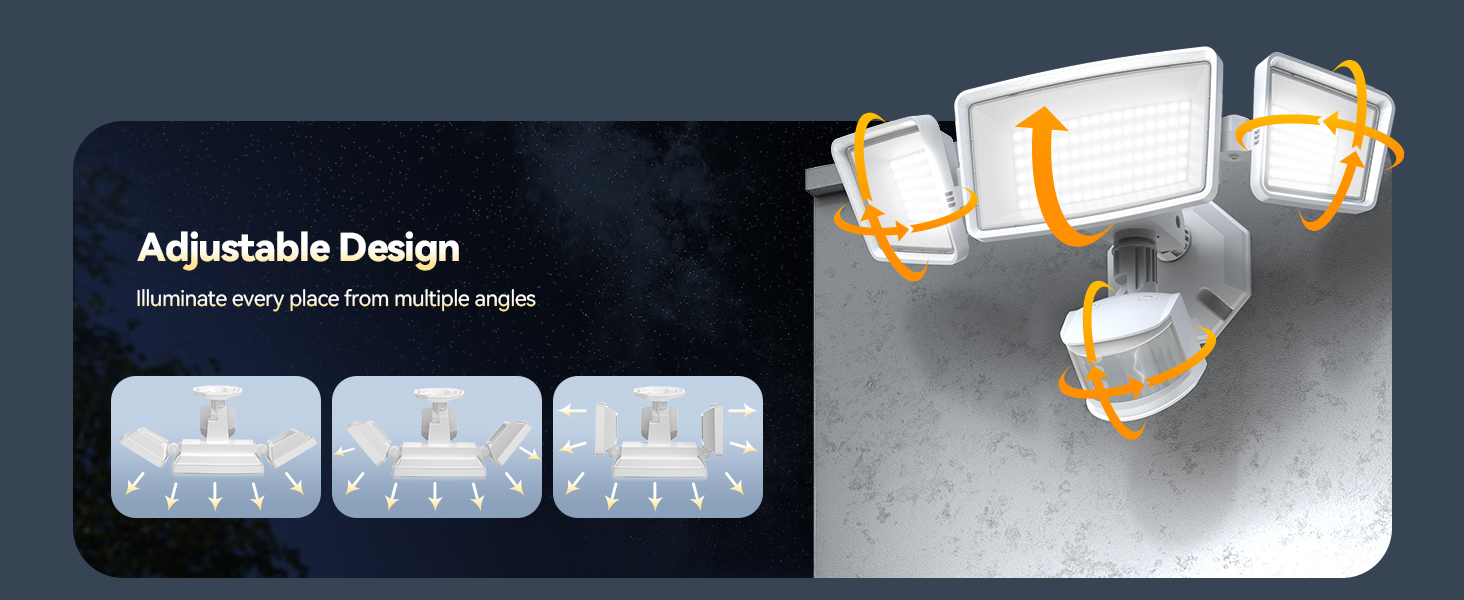 tecknet flood lights