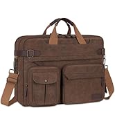 MOSISO 3 in 1 Messenger Bag for Men, 15.6 inch Computer Laptop Bag Convertible Laptop Backpack fo...