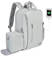 CADeN DSLR Camera Backpack Bag Waterproof Anti Theft with 15.6 inch Laptop Compartment, USB Charg...