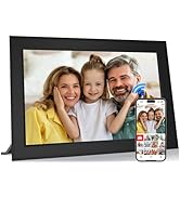 10.1 Inch Digital Picture Frames Smart WiFi Digital Photo Frame with 1280x800 IPS Touch Screen HD...