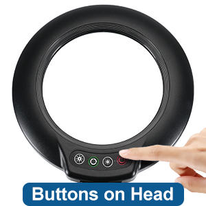 desk magnifying glass with light