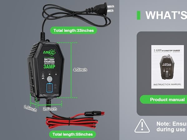 3 Amp Battery Charger