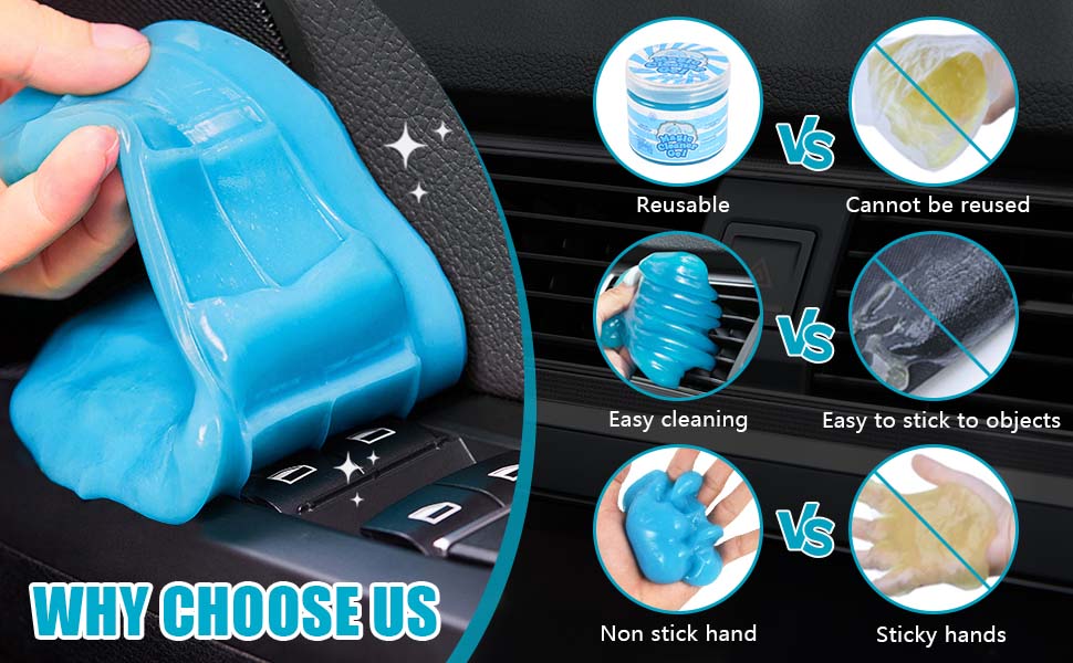 car cleaning gel