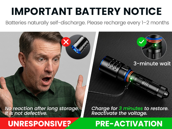 important battery notice