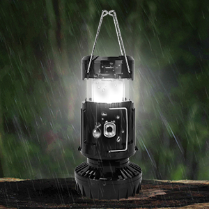 portable outdoor camping light solar powered