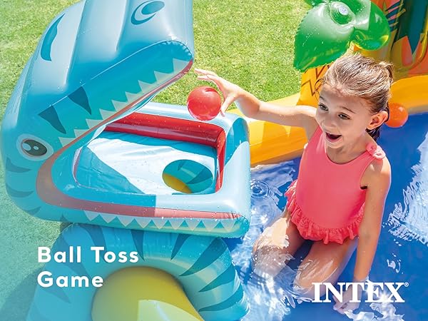 Includes 6 multi-color balls that fit into the wall for more playtime fun