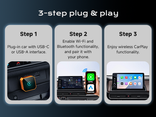 apple car play wireless adapter