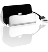 Type-C Charger Dock, BENACES Non-Slip Vertical Silver USB-C Charging Dock Stand Cradle for iPhone...