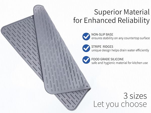 silicone dish drying mat