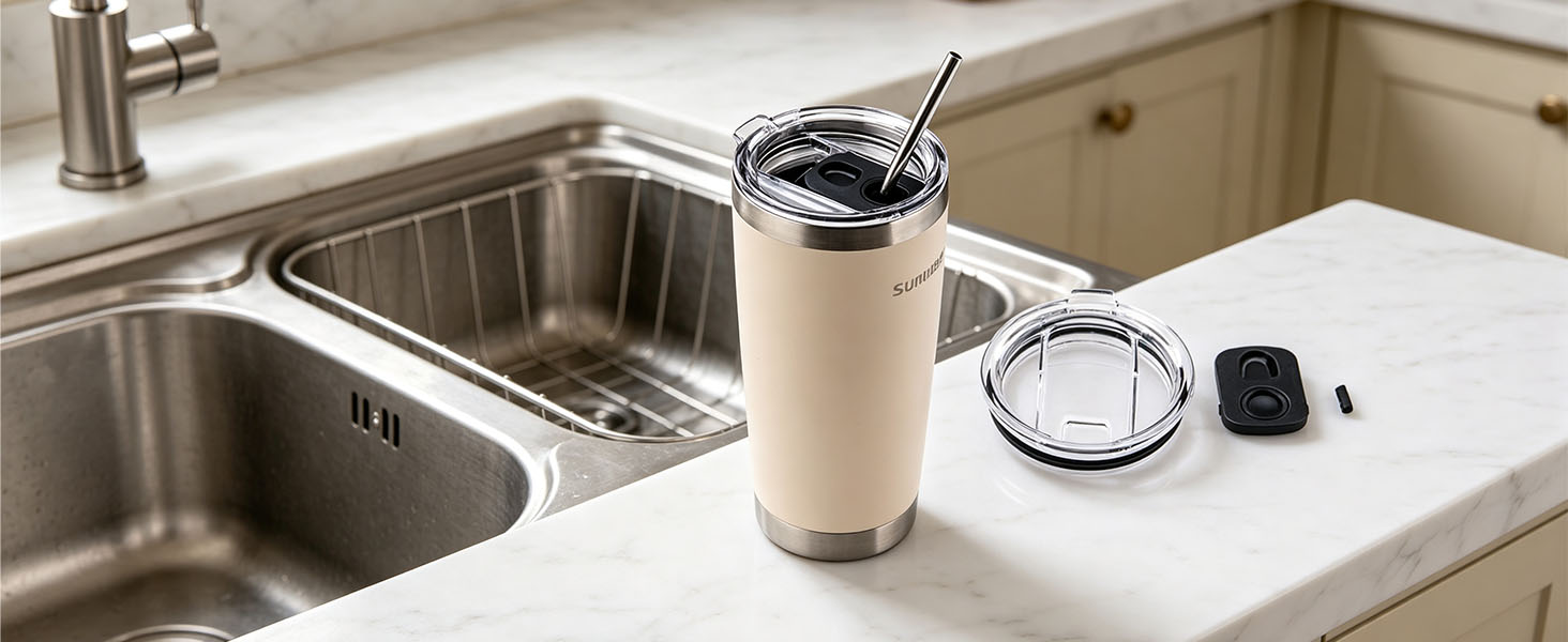 Detachable Lid for easy to clean