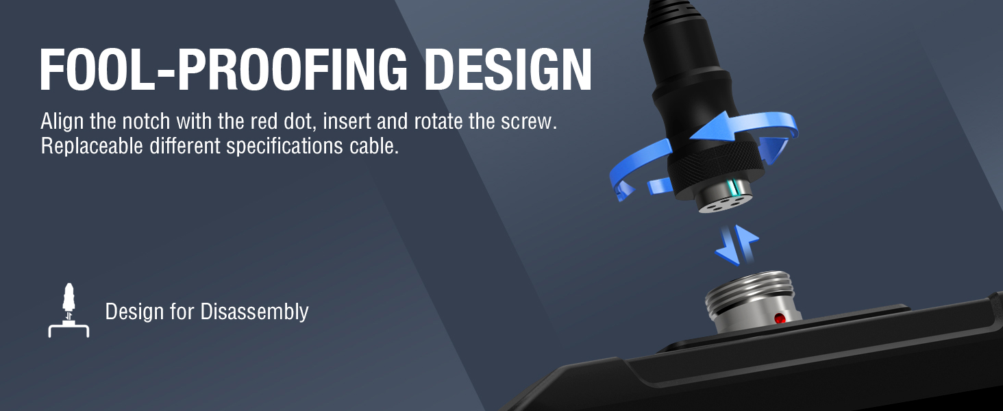Flexible Mechanic Snake Scope Camera for Wall Automotive Engine Inspect
