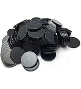 Smartdealspro Set of 100 1 Inch Opaque Plastic Learning Counters Mini Poker Chips Game Tokens wit...