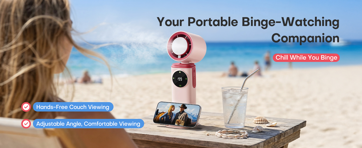 lightweight handheld fan