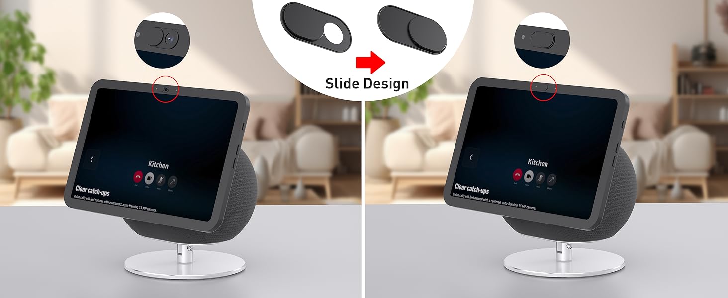 W11-1 Silver-STAND FOR ECHO SHOW 8 &amp;amp; 11
