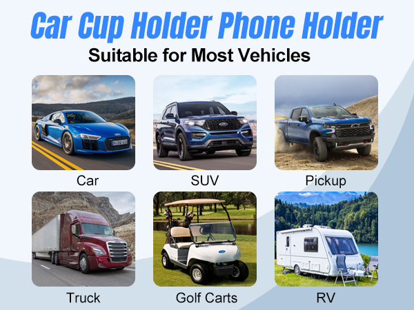 car cup holder phone holder