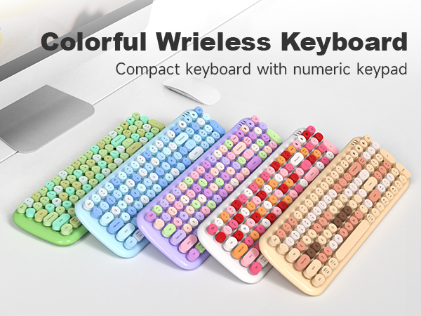 cute Bluetooth keyboard 