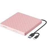 BENEWY External CD DVD Drive for Laptop, USB 3.0 USB C CD Burner DVD/CD ROM Drive Reader External...