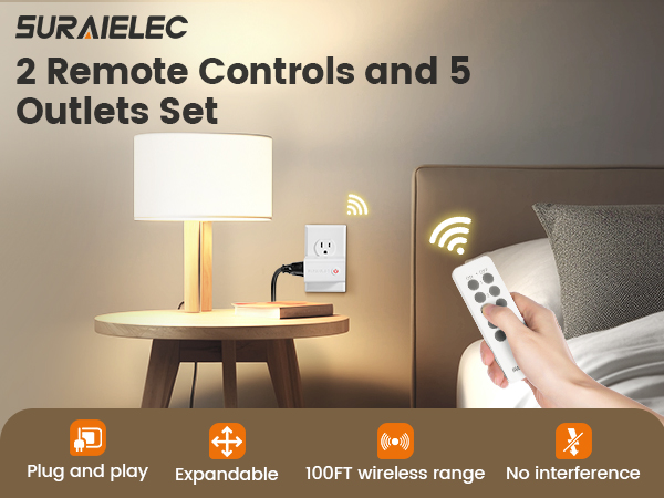 remote control outlet plug