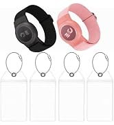 2Pcs Medallion Holders for Princess Cruise with 4 Luggage Tag&amp;4 Steel Loops | Adjustable Nylon Wr...