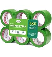 WINSUFIRE Colored Masking Tape, Colored Painters Tape for Arts and Crafts, Spray Painting, Maskin...